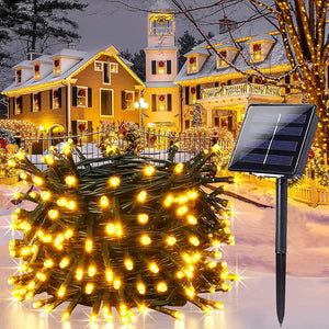✨ Decora tu Navidad con Luz Solar – ¡10 Metros de Magia sin gastar en electricidad!