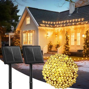 ✨ Decora tu Navidad con Luz Solar – ¡10 Metros de Magia sin gastar en electricidad!