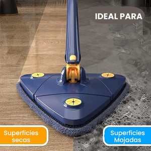 Trapeador Triangular Giratorio 360° – La solución definitiva para una limpieza impecable