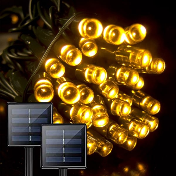 ✨ Decora tu Navidad con Luz Solar – ¡10 Metros de Magia sin gastar en electricidad!